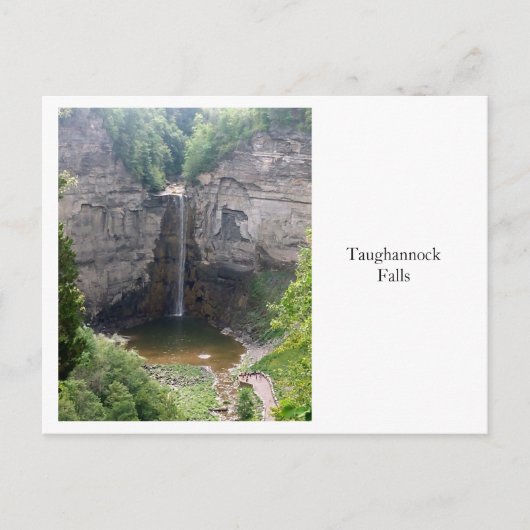 Taughannock Falls 2 Postkarte (Vorderseite)