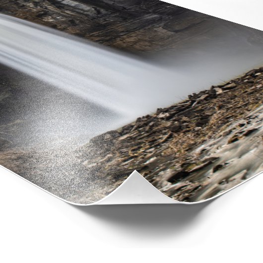 Taughannock Falls Fotodruck (Ecke)