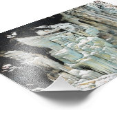 Taughannock Falls in Winter Fotodruck (Ecke)