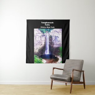 TAUGHANNOCK FALLS ITHACA NEW YORK TAPESTRY WANDTEPPICH