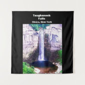 TAUGHANNOCK FALLS ITHACA NEW YORK TAPESTRY WANDTEPPICH (Vorderseite)