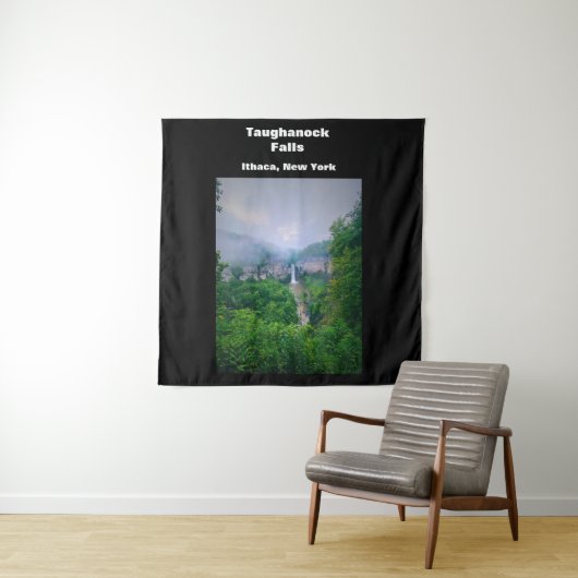 TAUGHANNOCK FALLS ITHACA NEW YORK TAPESTRY WANDTEPPICH (Beispiel)