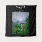 TAUGHANNOCK FALLS ITHACA NEW YORK TAPESTRY WANDTEPPICH (Vorderseite)