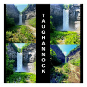 TAUGHANNOCK FALLS ITHACA NEW YORKGlossy Poster (Vorderseite)