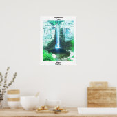 TAUGHANNOCK FALLS ITHACA POSTER (Küche)