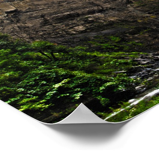 Taughannock Falls, New York Poster (Ecke)