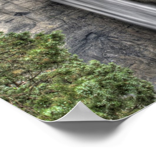 Taughannock Falls, New York Poster (Ecke)