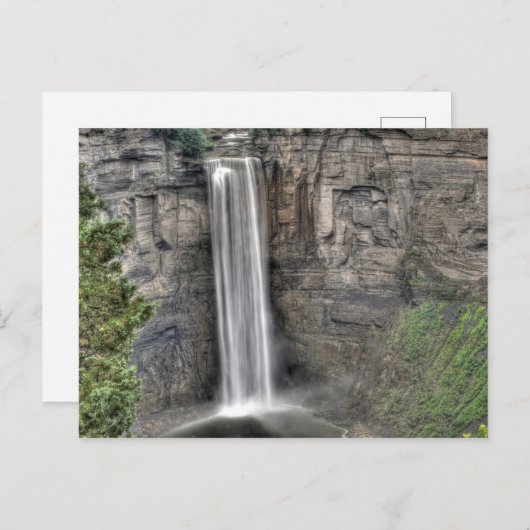Taughannock Falls, New York Postkarte (Vorne/Hinten)