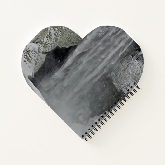 Taughannock Falls - Notebook Notizblock (Rückseite)