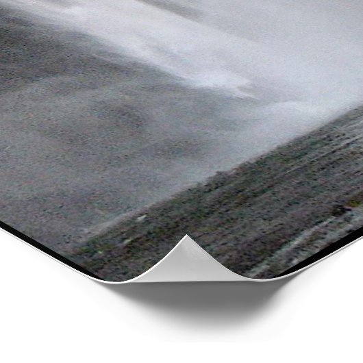 Taughannock Falls Poster (Ecke)