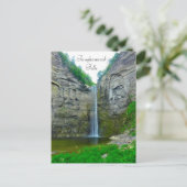 TAUGHANNOCK FALLS Postkarte (Stehend Vorderseite)