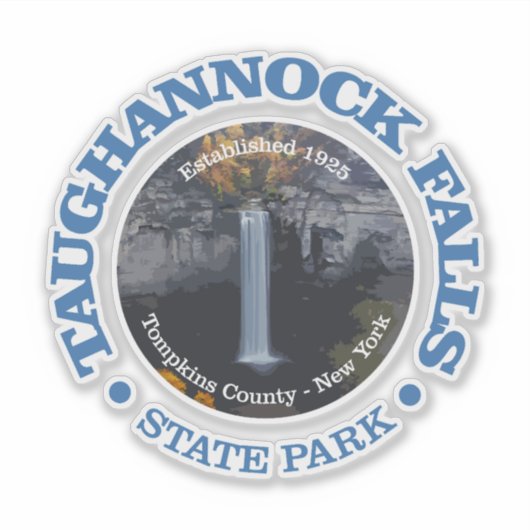 Taughannock Falls SP Aufkleber (Vorderseite)