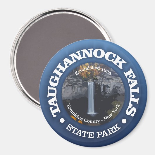 Taughannock Falls SP Magnet (Vorderseite/Rückseite)