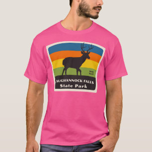 Taughannock Falls Staat Park New York Roaming Deer T-Shirt
