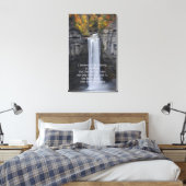 Taughannock Falls, Ulysses, NY Leinwanddruck (Insitu (Schlafzimmer))