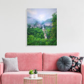 TAUGHANNOCK FALLT ITHACA CANVAS DRUCKEN LEINWANDDRUCK (Insitu (Wohnzimmer))