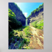 TAUGHANNOCK FALLT ITHACA NEW YORK POSTER (Vorne)
