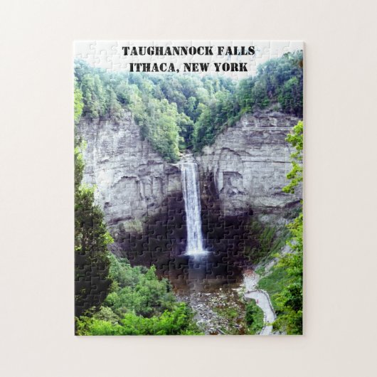 TAUGHANNOCK FALLT ITHACA NEW YORK PUZZLE (Vertikal)