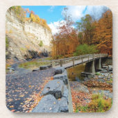 Taughannock fällt Staats-Park Getränkeuntersetzer (Vorderseite)