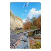 Taughannock fällt Staats-Park Mini Klemmbrett (Rückseite)