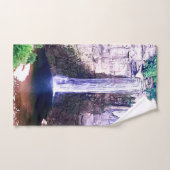 TAUGHNNOCK FALLS GORGE ITHACA N.Y. BADHANDTUCH SET (Handtuch)