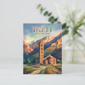 Taüll Spanien Postkarte (Stehend Vorderseite)