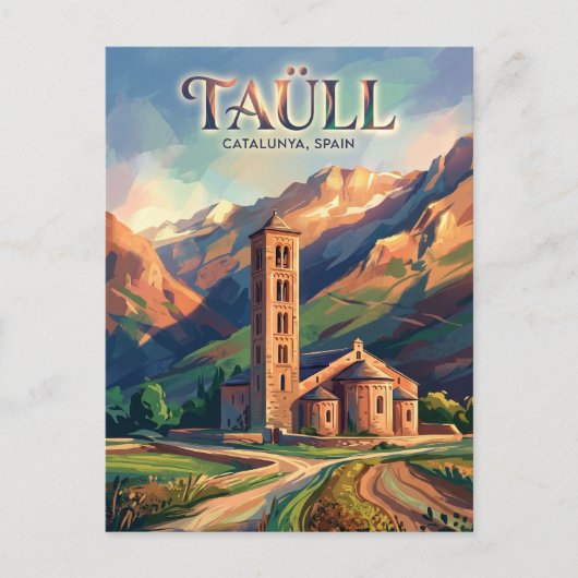 Taüll Spanien Postkarte (Vorderseite)