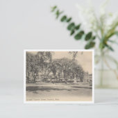 Taunton MA, The Green, 1915 Postkarte (Stehend Vorderseite)