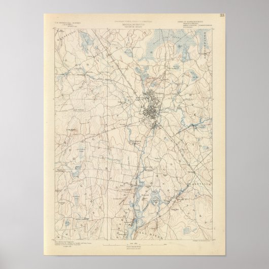 Taunton, Massachusetts Poster (Vorne)