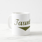 Taunton-Revolution in Shirts Kaffeetasse (Vorderseite Links)