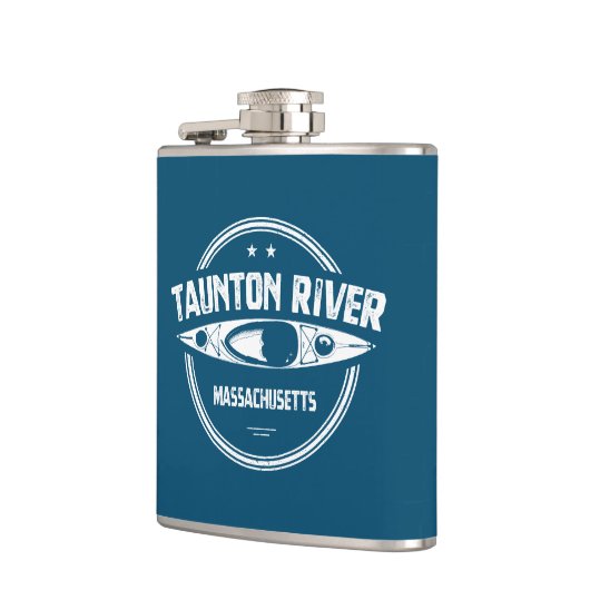 Taunton River Massachusetts Kayaking Flachmann (Links)