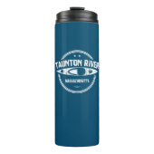 Taunton River Massachusetts Kayaking Thermosbecher (Vorderseite)