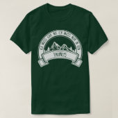 Taunus Hessen Jagd Wandergeschenk Idee T-Shirt (Design vorne)