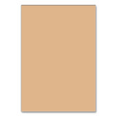 Taupe Baby Blocks Editable Tent Cards | Place Card Tischnummer (Rückseite)