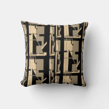 Taupe Beige Black Southwest Look Large Mosaics