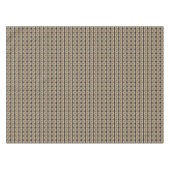Taupe Beige Kaffee Brown Angesagt Orient Bali Art Tischdecke (Vorderseite (Horizontal))