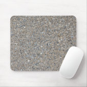 Taupe Beton Zement Blauer Aggregatweg Mousepad (Mit Mouse)