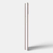 Taupe braune und weiße Süßigkeiten Streifen Case-M Case-Mate iPhone Hülle (Rückseite / Rechts)