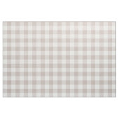 Taupe Buffalo Kariert Stoff (Fat Quarter (45,7 x 55,9 cm))