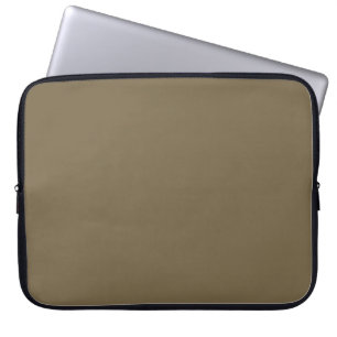 Taupe Coffee Color Background anpassbar Laptopschutzhülle