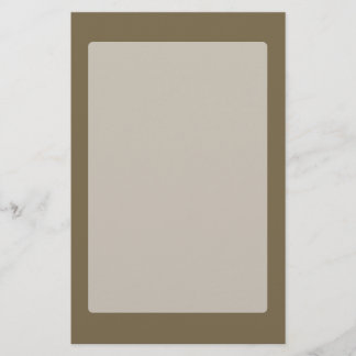 Taupe Coffee Color Decoder individuell einstellbar Briefpapier