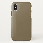 Taupe Coffee Color Decor Background Customizable iPhone XS Hülle<br><div class="desc">Dieses maßgeschneiderte Produkt ist in einer soliden Taupe-Kaffee-Dekoration für Sie oder als Geschenk sicher, um einen Eindruck in den jeden Anlässen. Klicken Sie auf die Schaltfläche "Anpassen!" oder auf den Link, den Sie auf dieser Produktseite finden, um ein Set benutzerfreundlicher Designwerkzeuge anzuzeigen, mit denen Sie dieses Produkt anpassen können, wenn...</div>