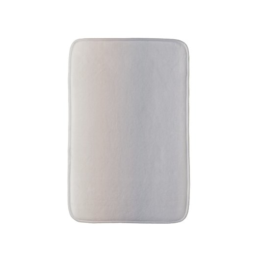 Taupe Cream Gradient Modern Minimalistisch Badematte (Vorderseite Vertikal)