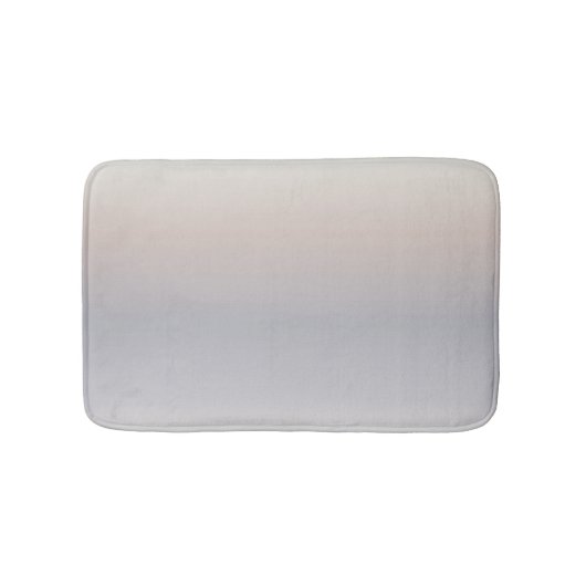 Taupe Cream Gradient Modern Minimalistisch Badematte (Vorderseite)