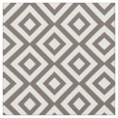 Taupe Diamonds Pattern Stoff (Nahaufnahme)