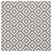 Taupe Diamonds Pattern Stoff (Muster)