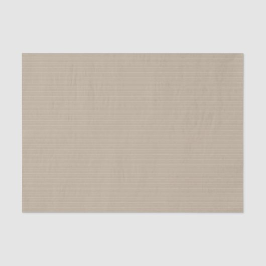 Taupe Faint Button Striptepapier Seidenpapier (Vorderseite)