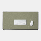 Taupe Gray Large Mouse Pad - Custom Desk Mat Schreibtischunterlage (Tastatur & Maus)