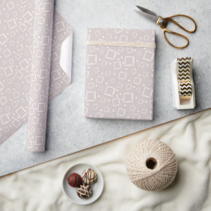 Taupe Ivory Neutral Elegant Abstrakt Minimalistisc Geschenkpapier