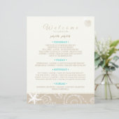 Taupe Ivory Starfish Beach Hochzeitreise (Stehend Vorderseite)